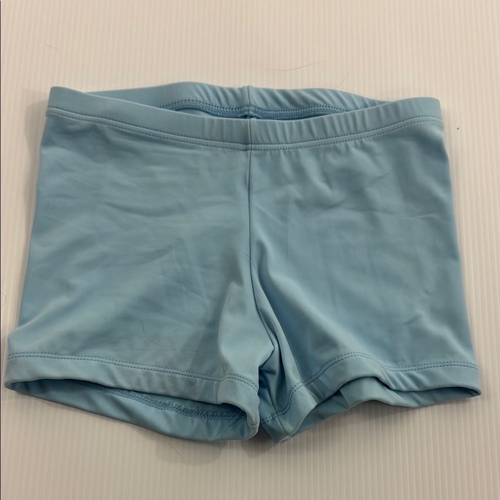 391. Women’s Balera Light Blue Dance Shorts (MA)